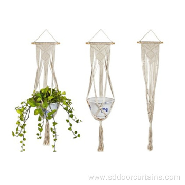 macrame hanging plant holder